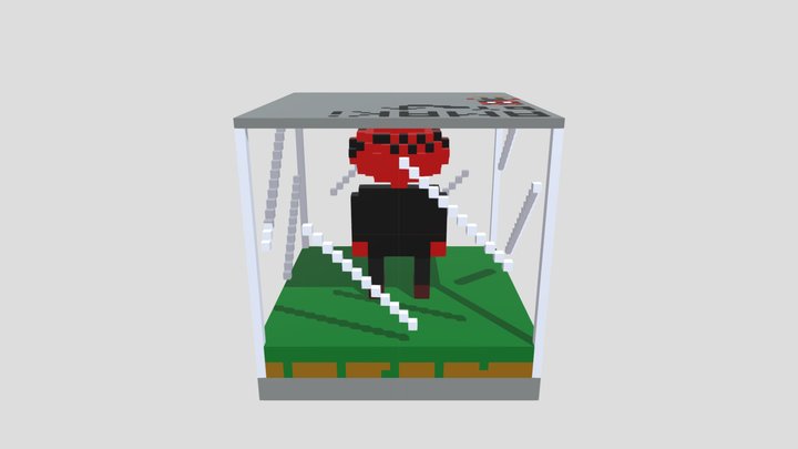 Amaki Voxel Diorama 3D Model