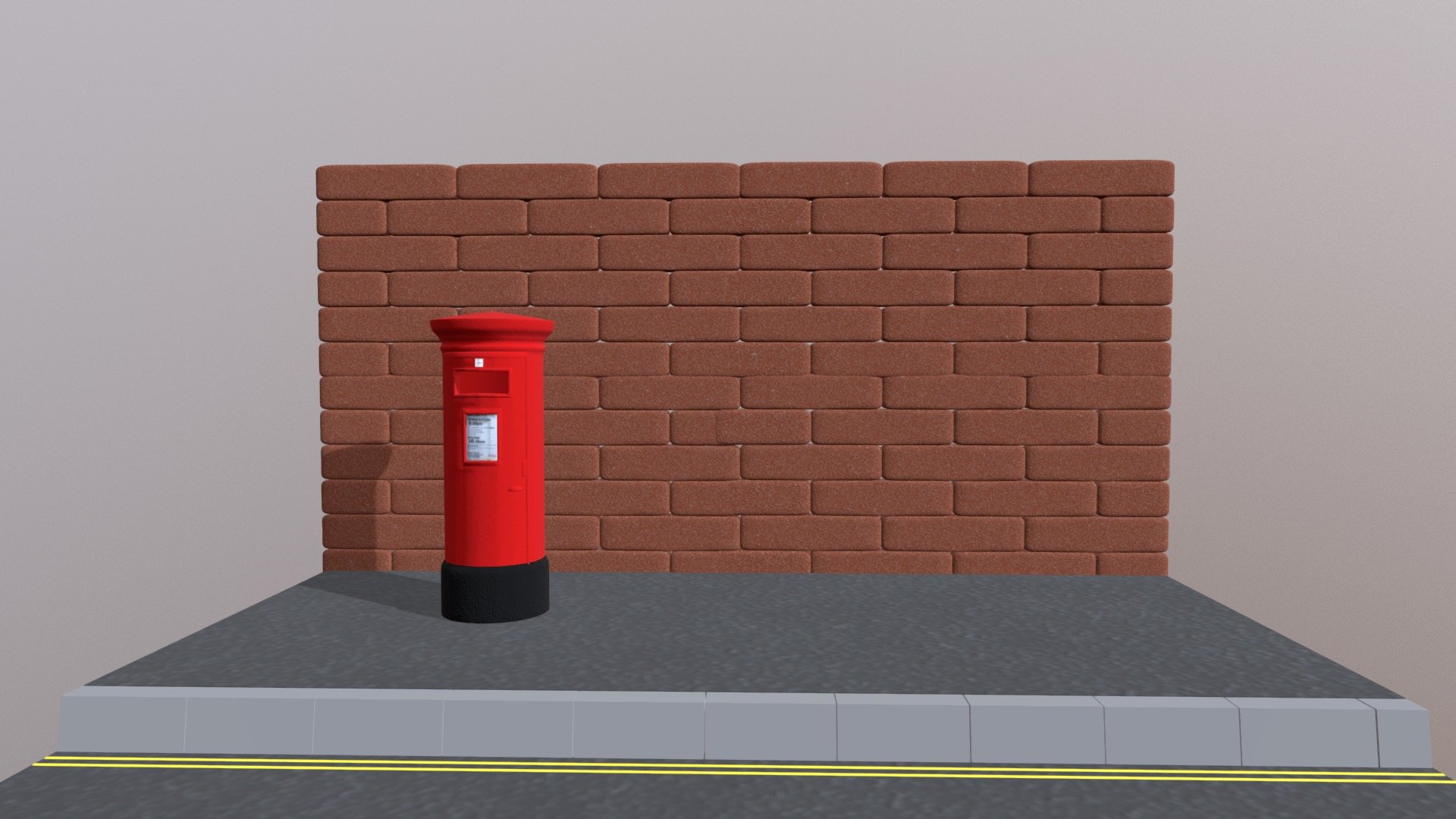 Postbox - 3D model by slothinja [e9a5e70] - Sketchfab