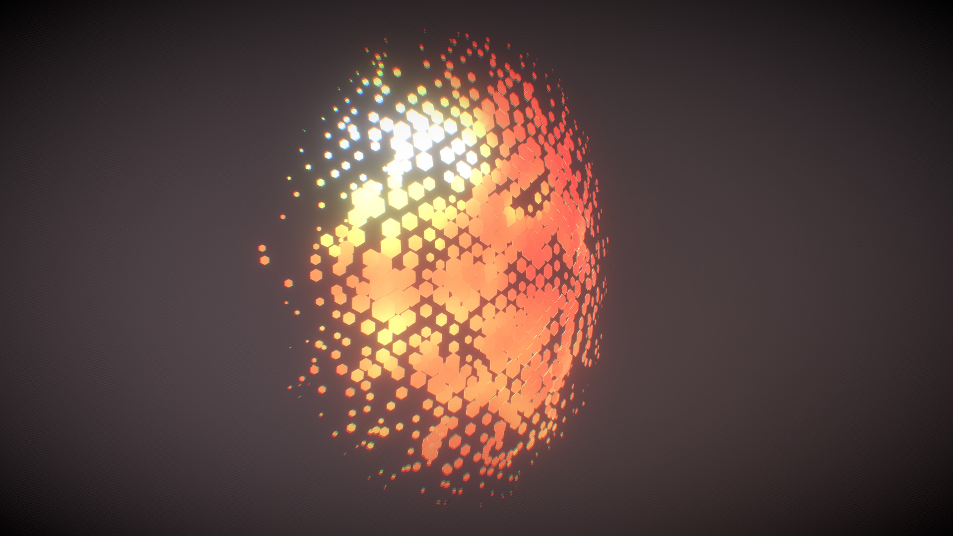 3D model Shield Effect - This is a 3D model of the Shield Effect. The 3D model is about a firework in the sky.