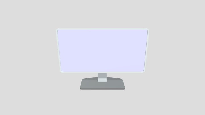 Monitor 3D Model