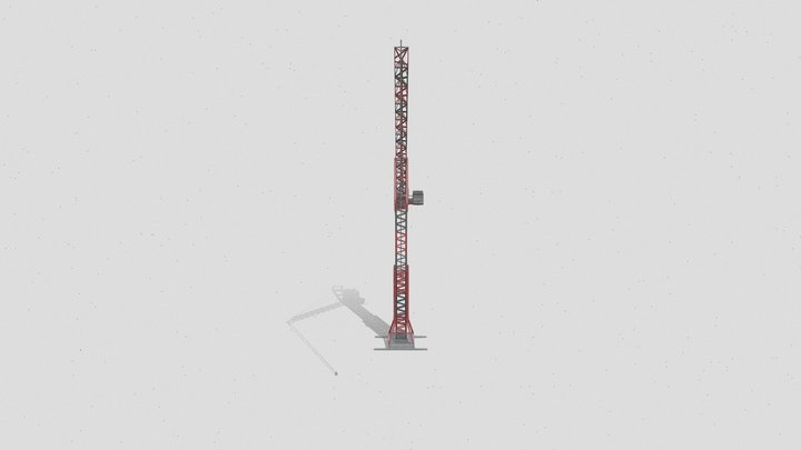 Self-erecting Tower Crane – Modello 3D gratuito STL
