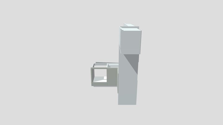684 COCINA STL 3D Model