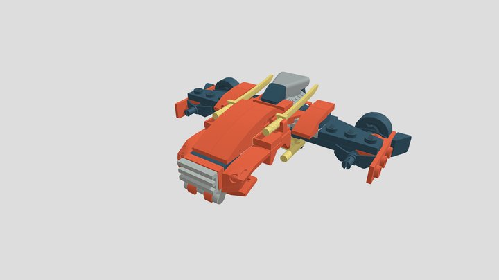 Kai Charger Frigate 3D Model