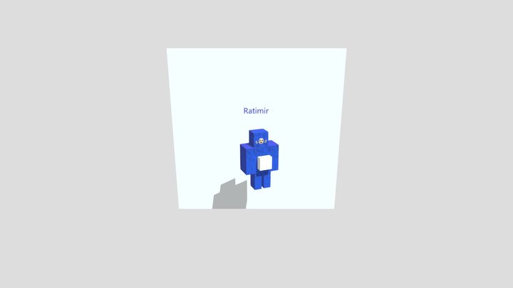 Ratimir teletubbues 3D Model