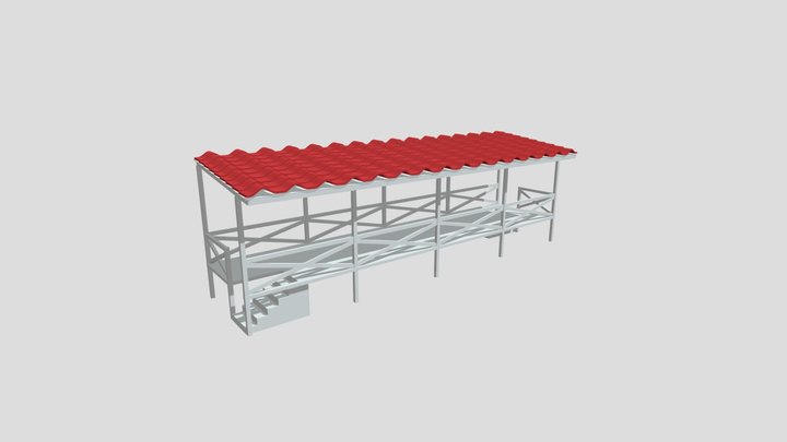 беседка 3D Model