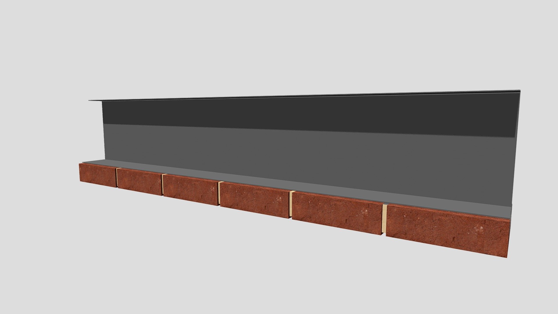 Stretcher Bond Header - Download Free 3D model by Fab-Lite Building ...