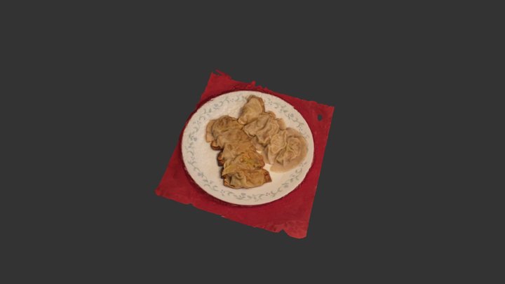 Chop Suey Dumplings Original 3D Model