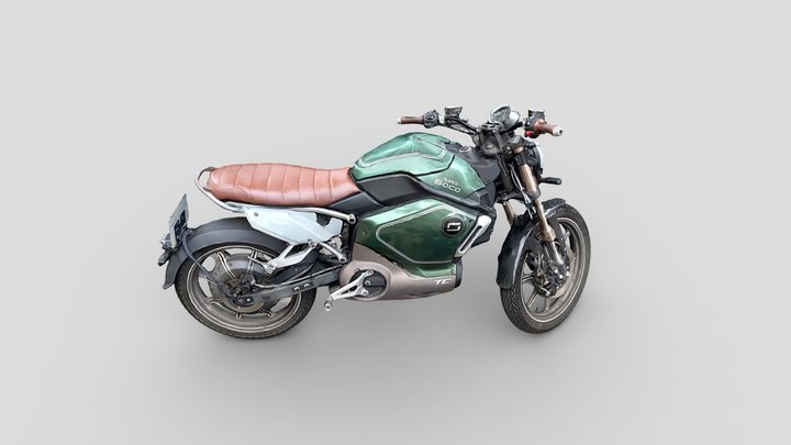 Super Soco electric motorbike – Modelo 3D gratuito STL