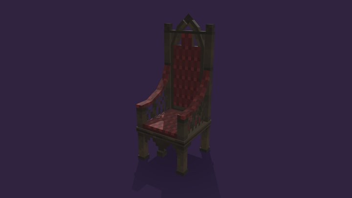 Dumbledore Throne 3D Model