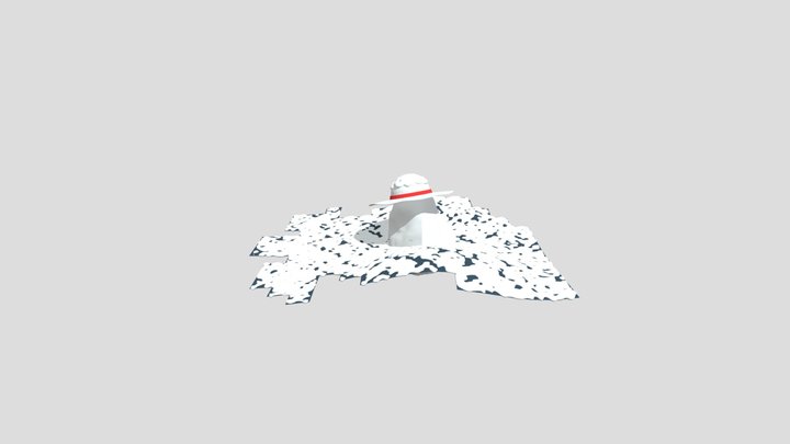 Strawhat from one piece 3D Model