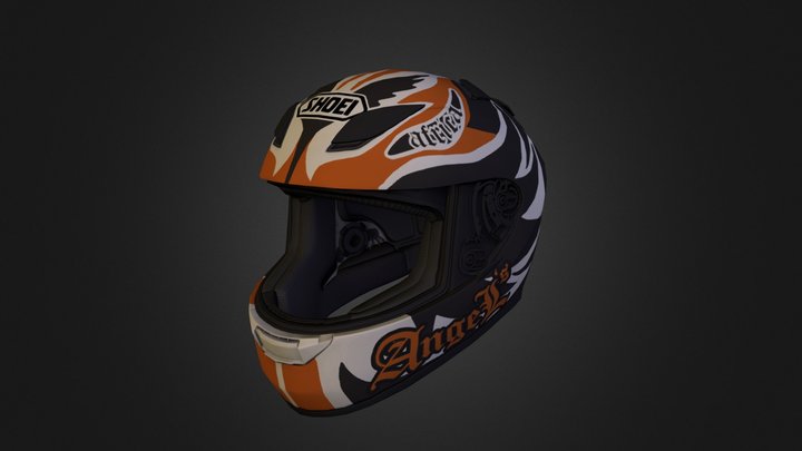 SHOEI Street Helmet 3D Model