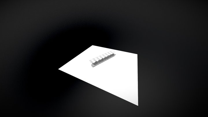 Trybuna1 3D Model