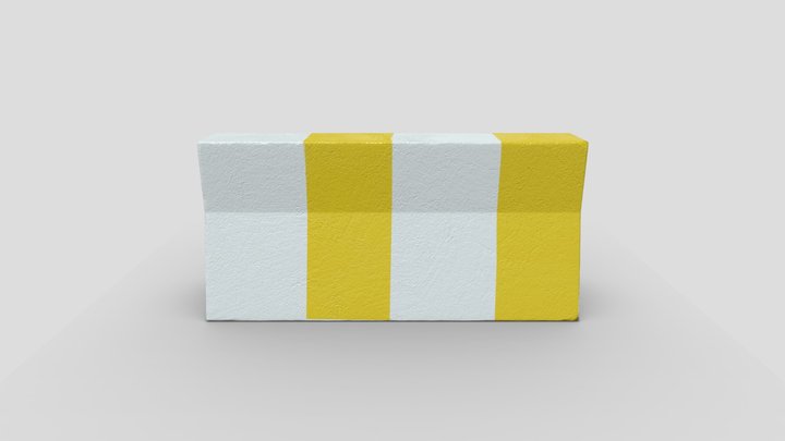 Kerb Stone 3D Model
