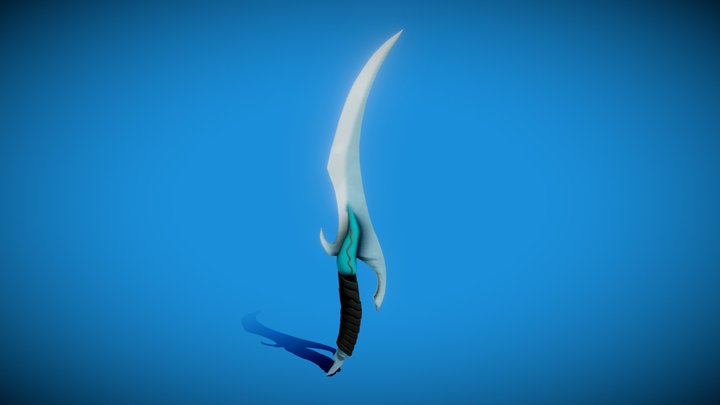 Solo leveling Baruka's dagger 3D Model