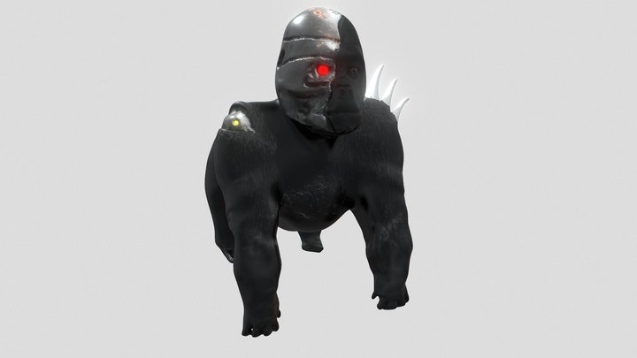 Guerrilla Gorilla 3D Model