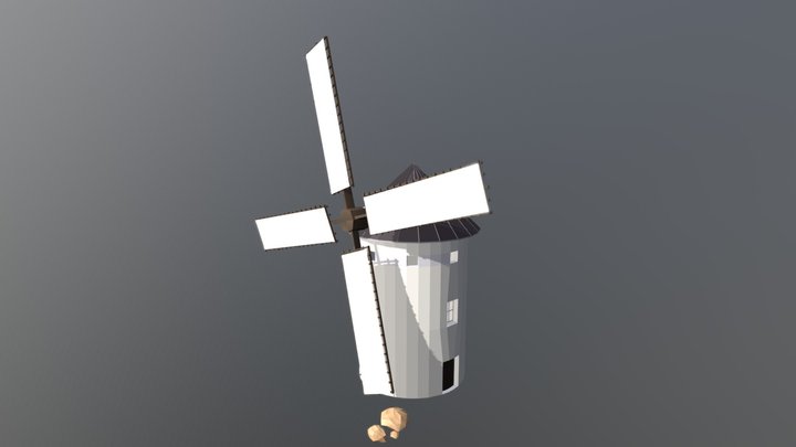 Molino de viento 3D Model