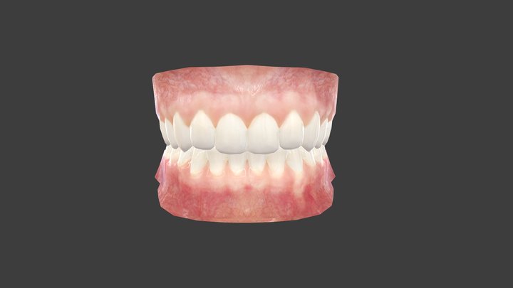 [GameReady] R_Mouth_06 3D Model
