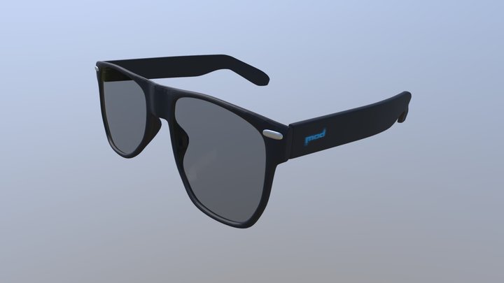 XYZ. Дэйлик. Очки. 3D Model
