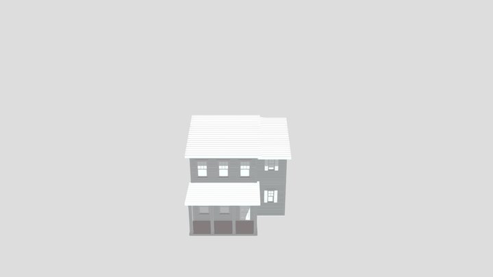 House 01 - CGSTUFFS 3D Model