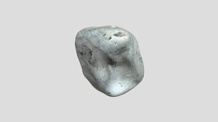 (OBJ格式)A White Stone  一块白色石头 – Kostenloses 3D-Modell STL