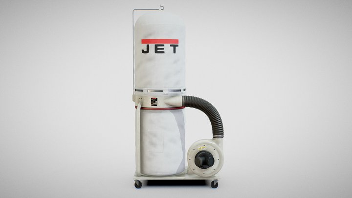 Sawdust Collector - JET (Clean) 3D Model