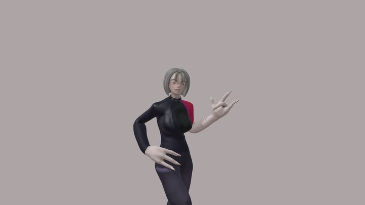HandLady 3D Model