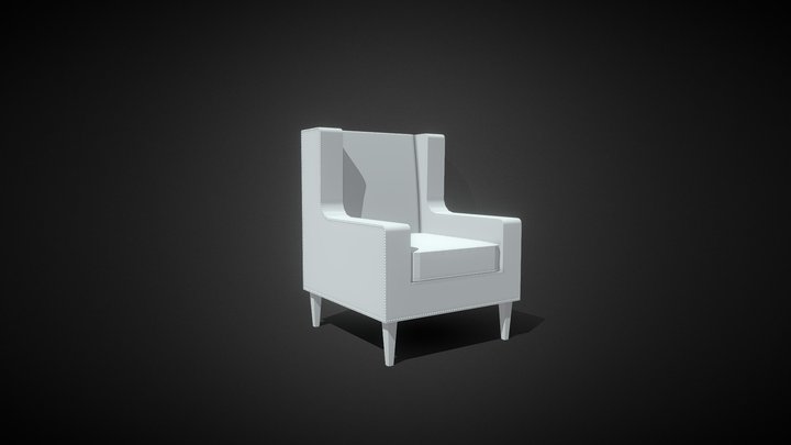 Moderate Sofa 3D Model