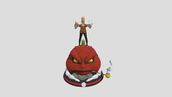 Hokage Naruto 3D Model