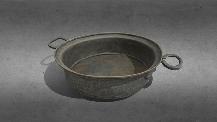 Frying Pan 3D Model