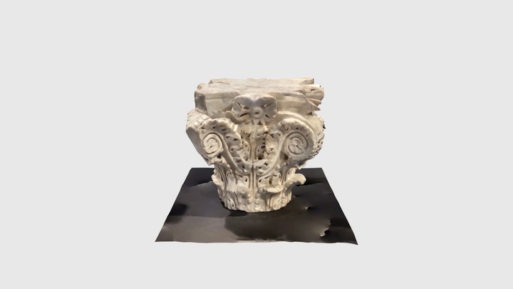 Capitel califal 3D Model