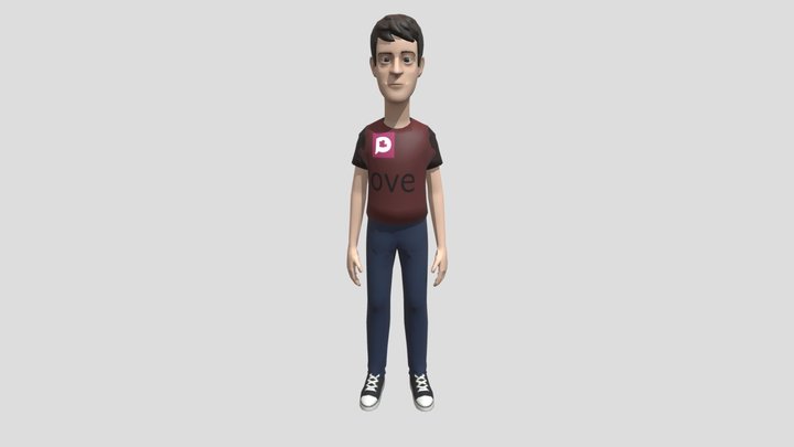 plotagon fan 3D Model