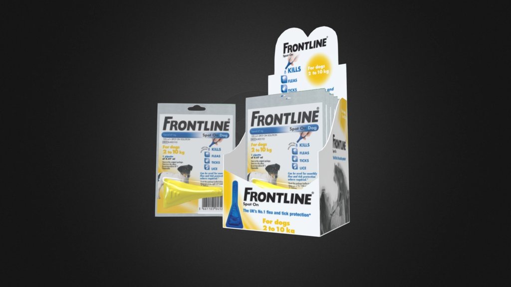 Frontline Spot-on Single Pack 2 to 10 Kgs