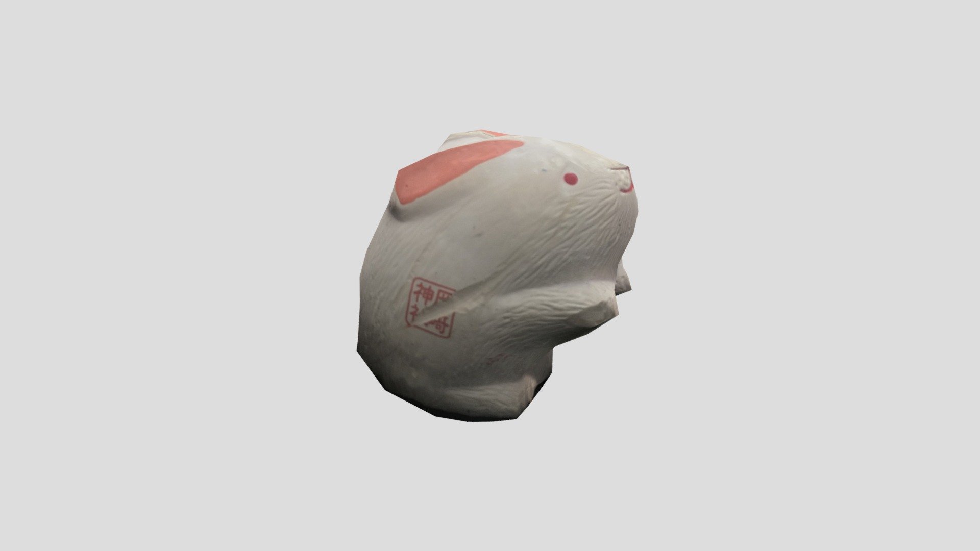 Bunny Low Poly Photogrammetry