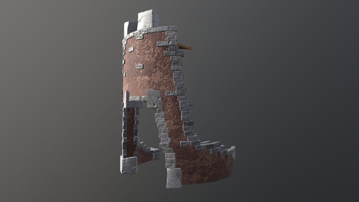 Old Ruin(updated) 3D Model