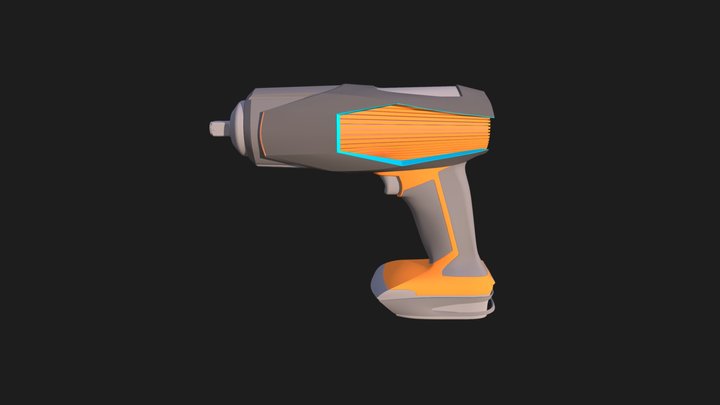William Impact Wrench 3D Model