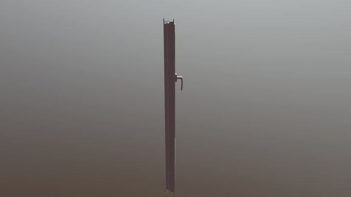 Aluminum Window 3D Model
