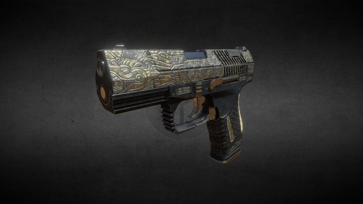 Walther Sicario P99 3D Model
