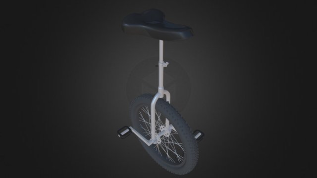 Unicycle 3D Model