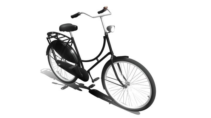 Dutch Bike (Oma Fiets) 3D Model