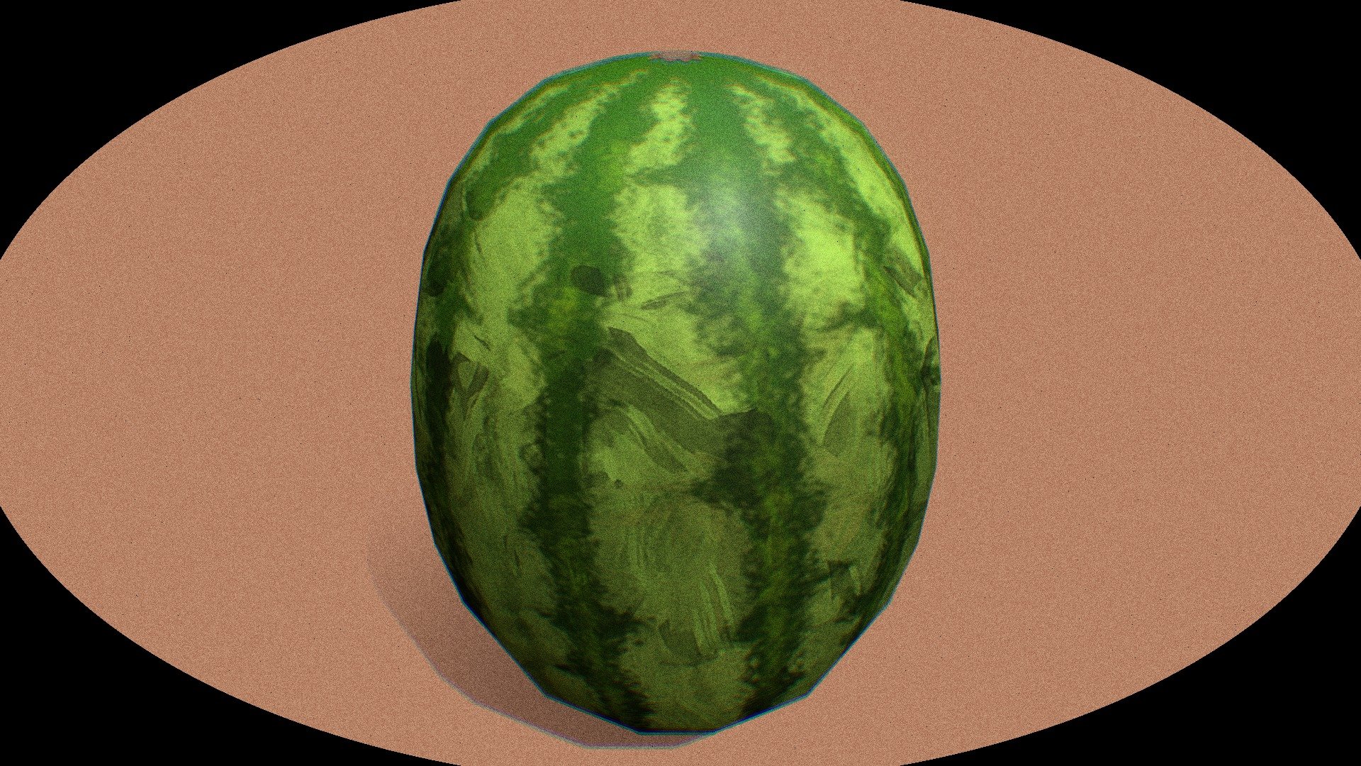 Retro Watermelon - Download Free 3D model by kolorn (@kolornBear