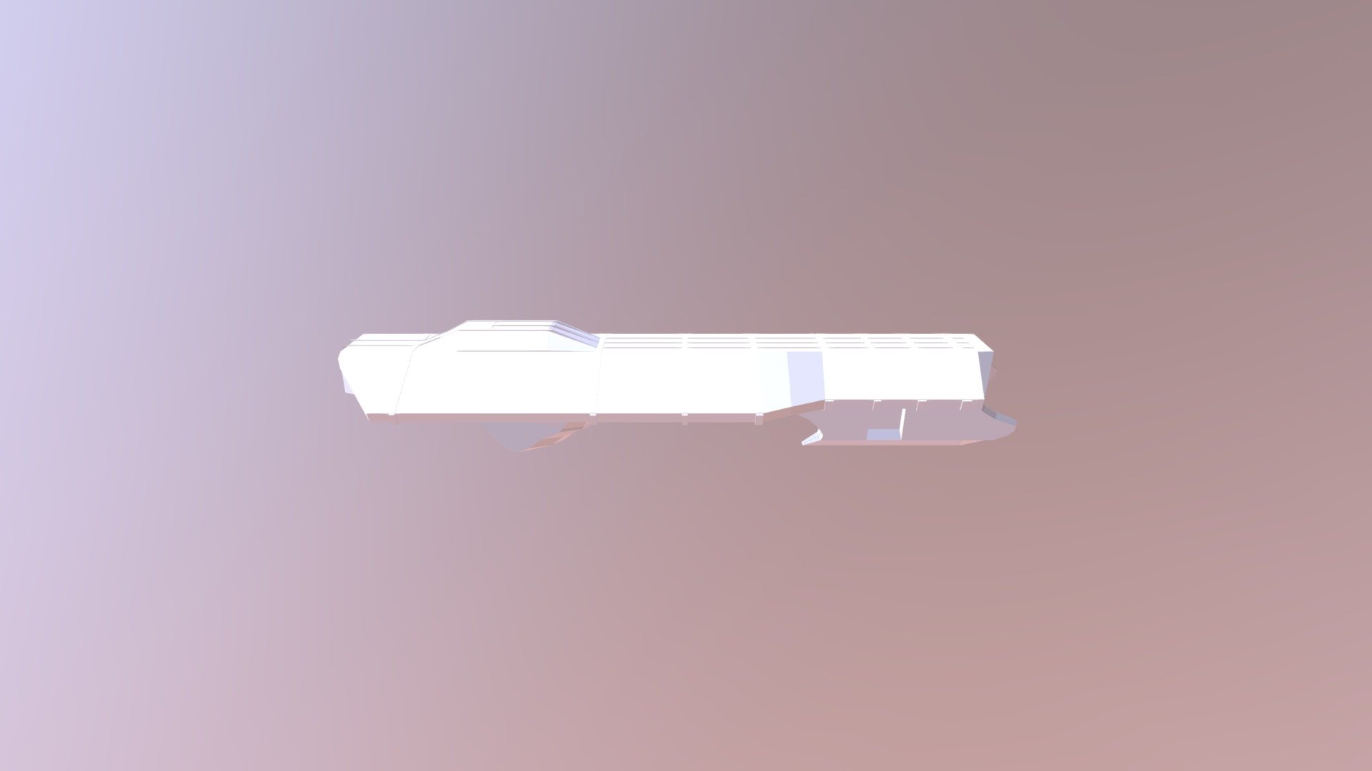 Scifi Cargo ship Concept