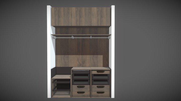 Гардероб. 3D Model