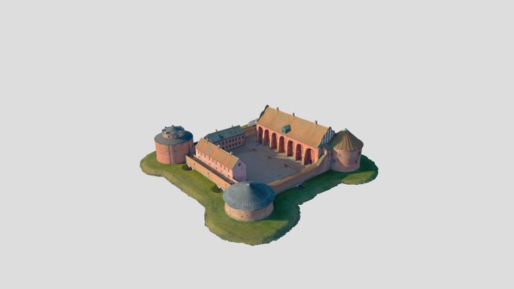 Citadellet Landskrona 3D Model