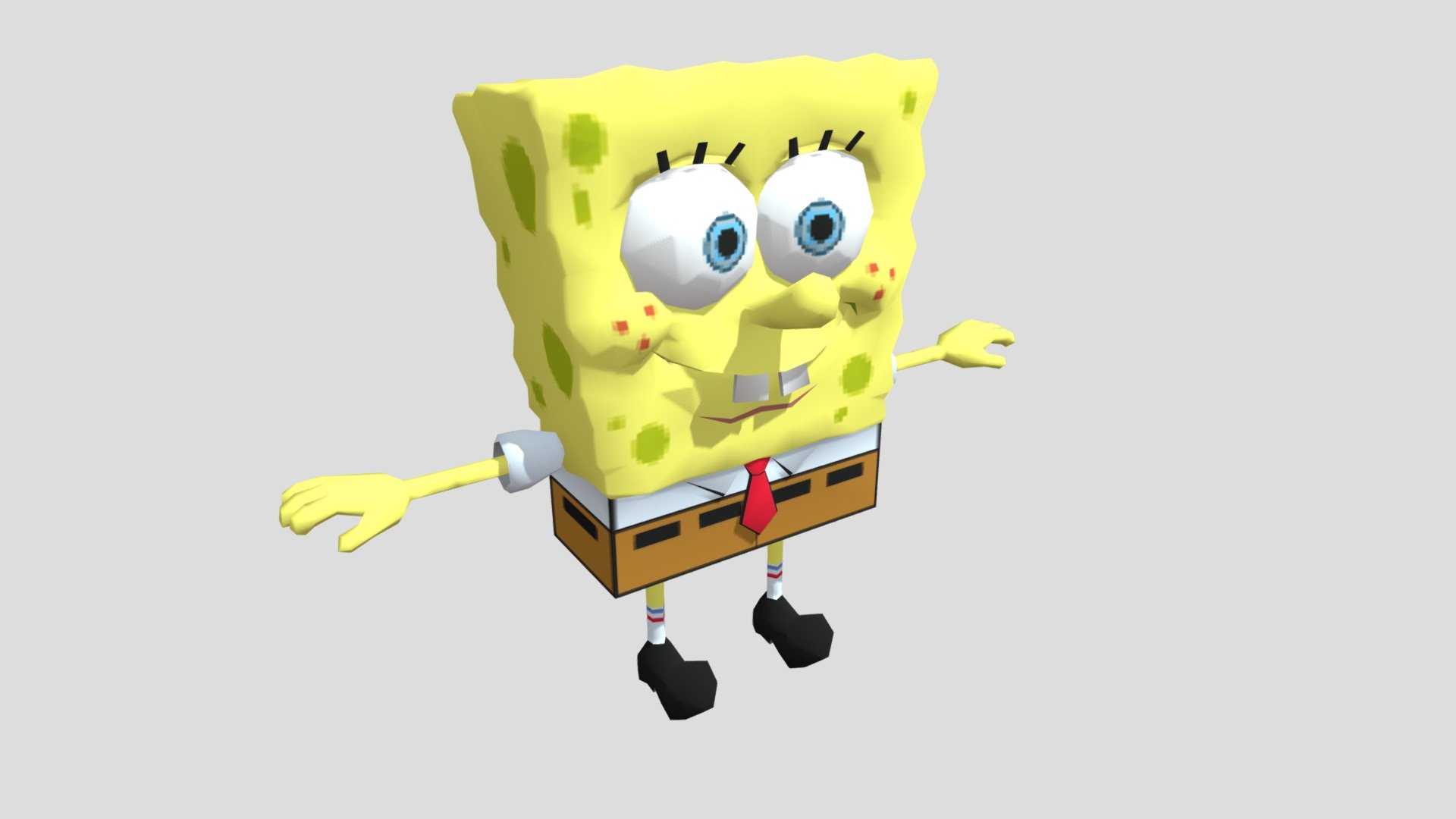 BFBB - SpongeBob - Download Free 3D model by SMF Features Developed ...