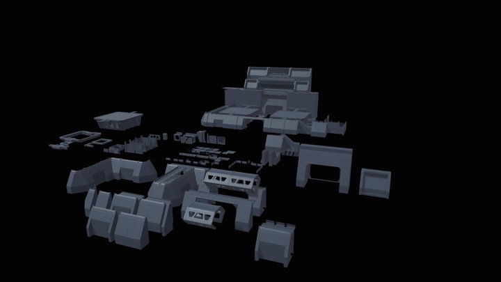 Star Wars Outlaws Fort Sunfire (Ext) Assets – Free 3D Model STL