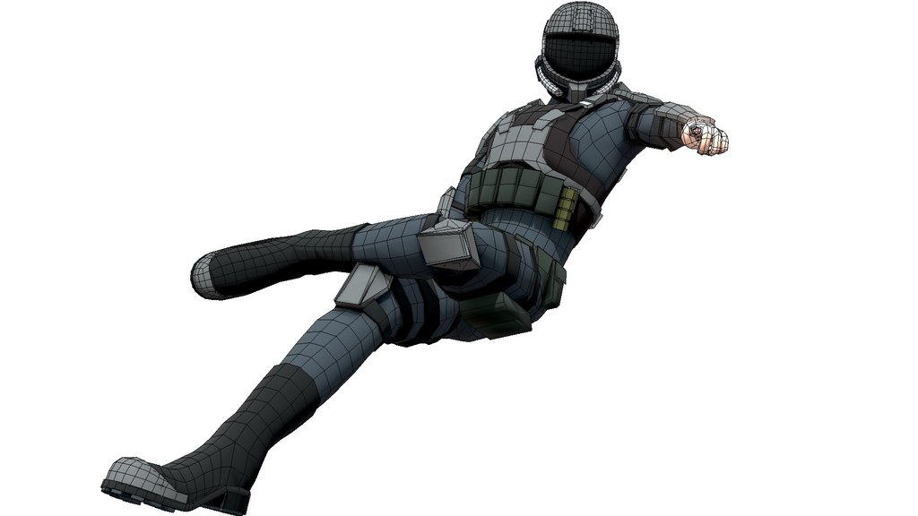 FREE [Military Soldier] RIGGED