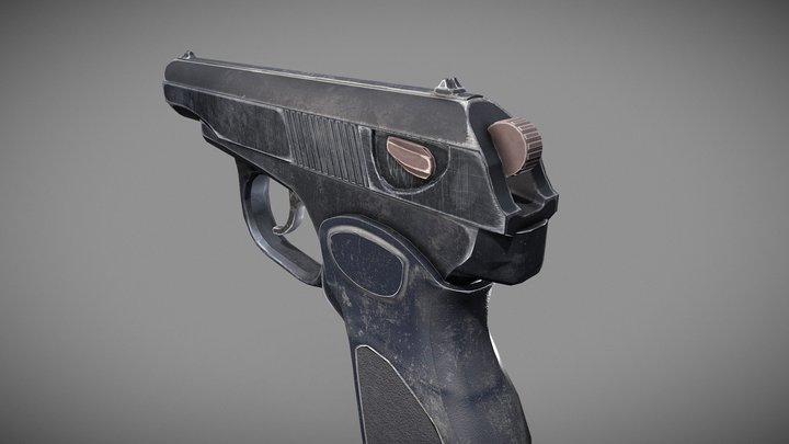 PM - Pistol 3D Model