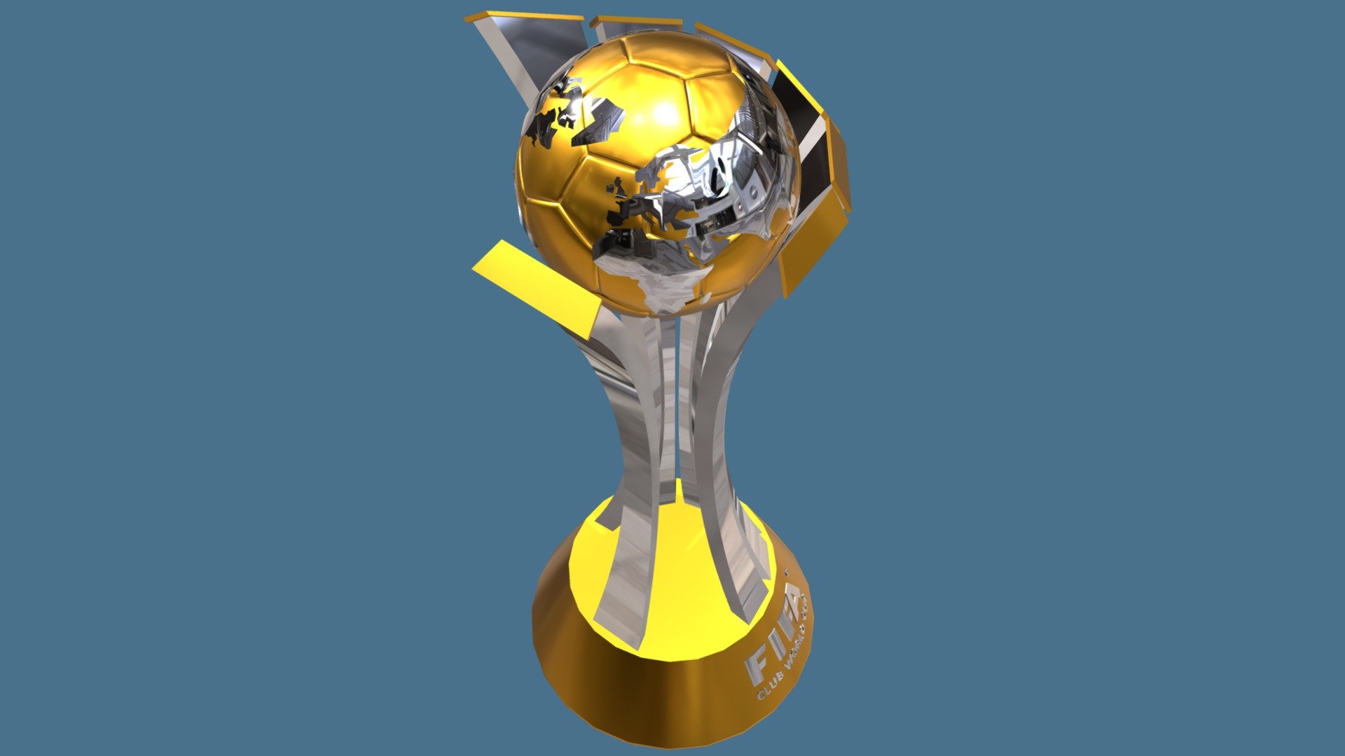 FIFA World Cup Trophy 3D model