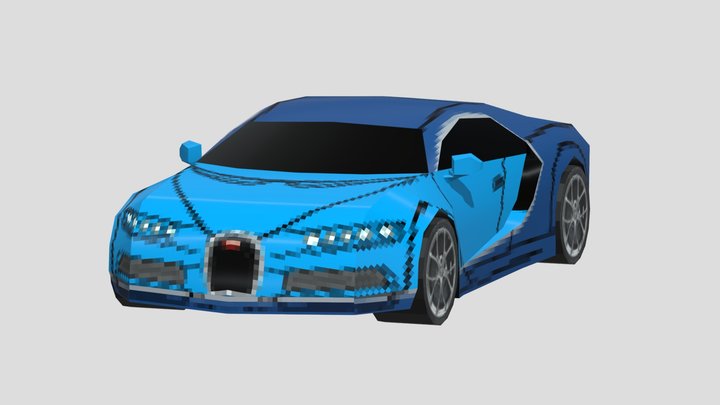 Bugatti Chiron [PS1 S] [OLD] 3D Model