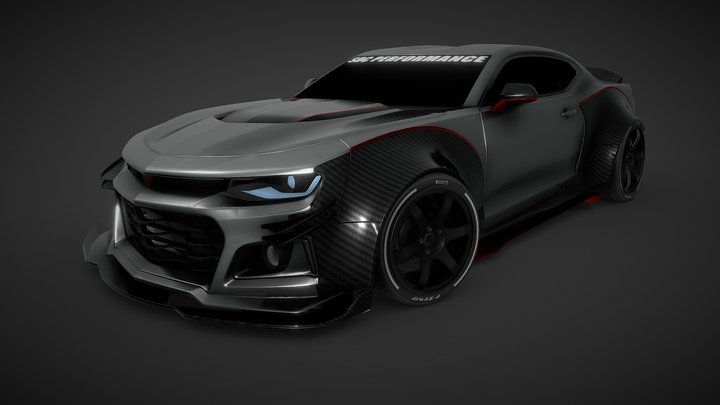 Camaro LS-DC™️ – Free 3D Model STL